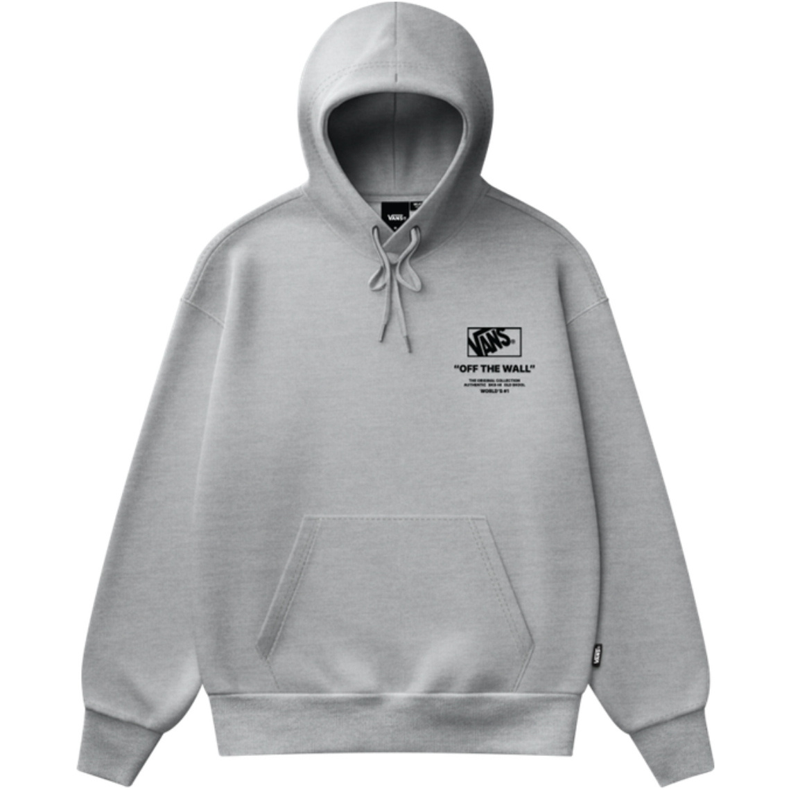 2026 Vans Mens Stacked Hi Hoodie VN00105P02F - Cement Heather